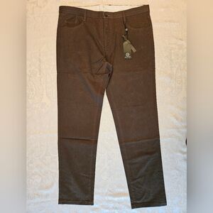 Classic Men's Cotton Army Green Chino Pants, Size 40, Snover, NWT